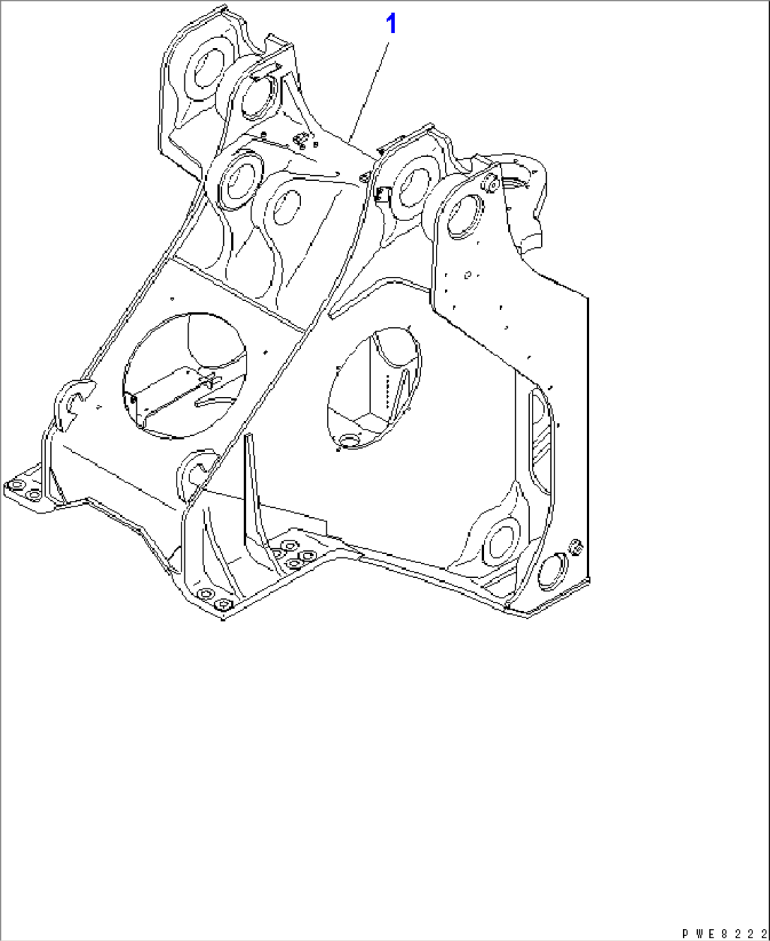 FRONT FRAME (WITH ADVANCED JOY STICK STEERING)