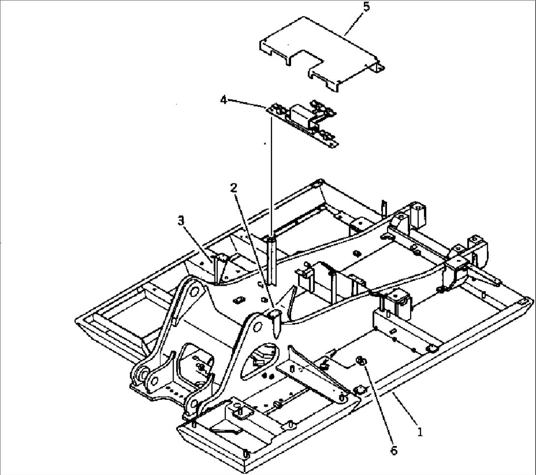 REVOLVING FRAME (FOR ADDITIONAL PIPING)