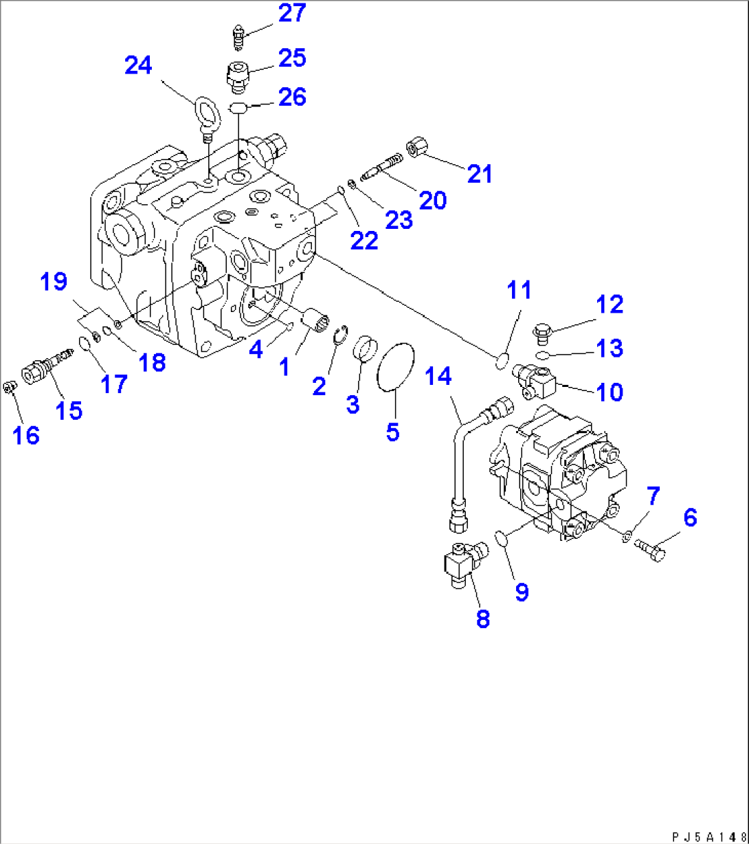 MAIN PUMP (6/6) (FOR AIR CONDITIONER)