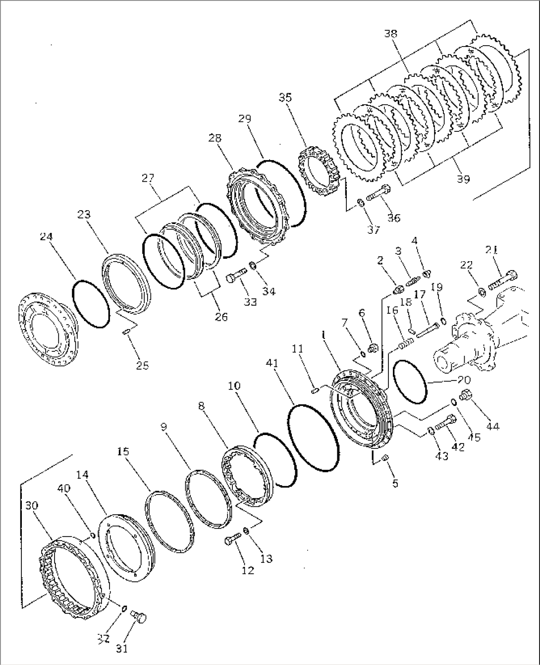 FRONT WHEEL BRAKE(#10001-19999)