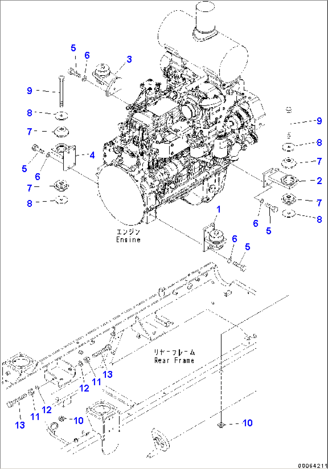ENGINE MOUNTING