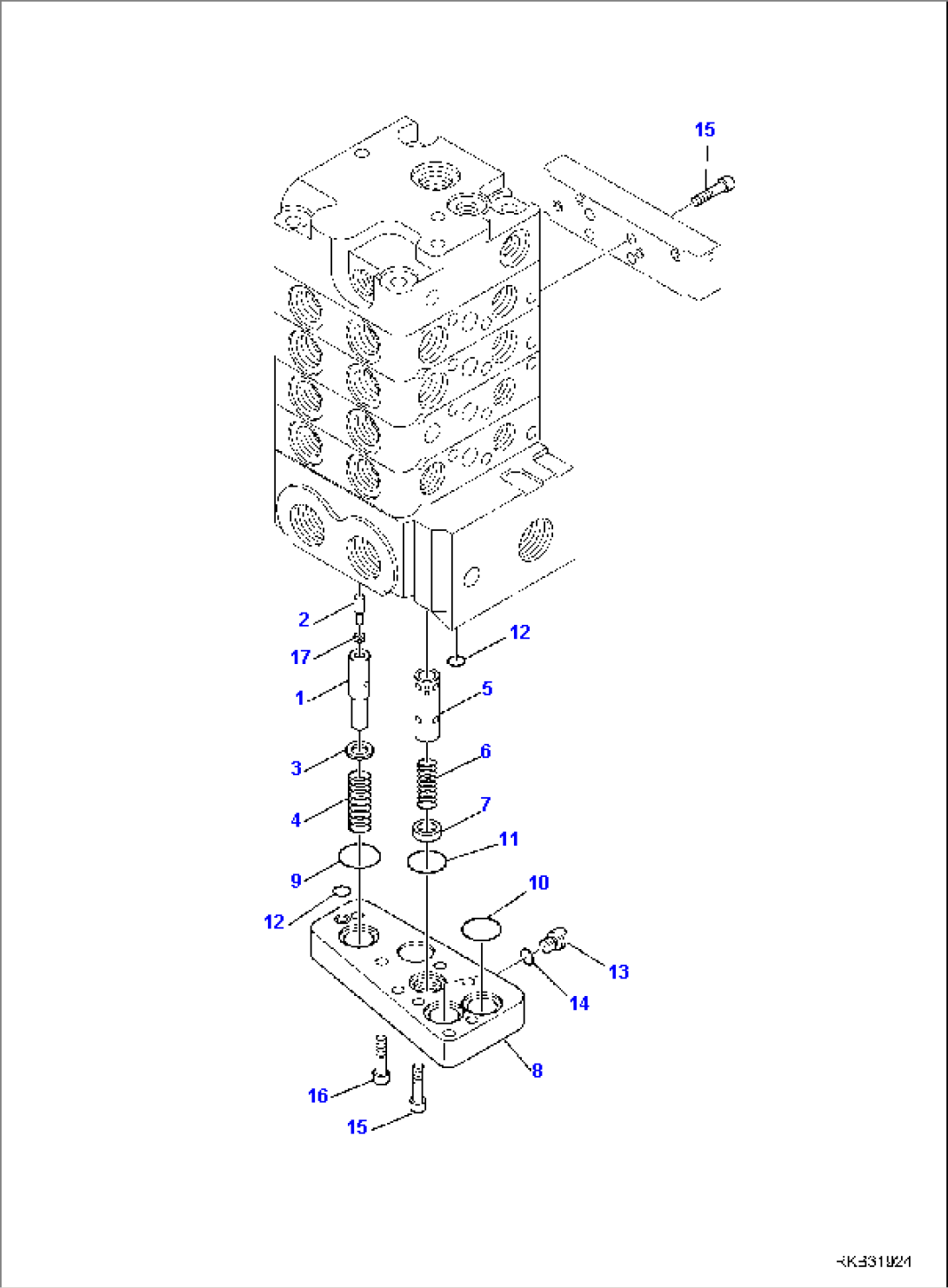 CONTROL VALVE (SUPER HIGH FLOW) (4/13)