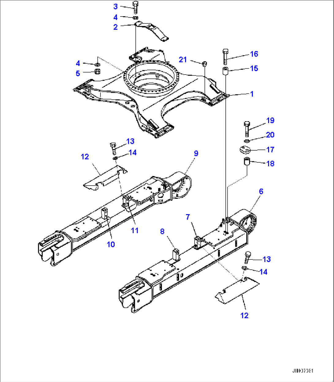 Track Frame, Frame (#80037-)