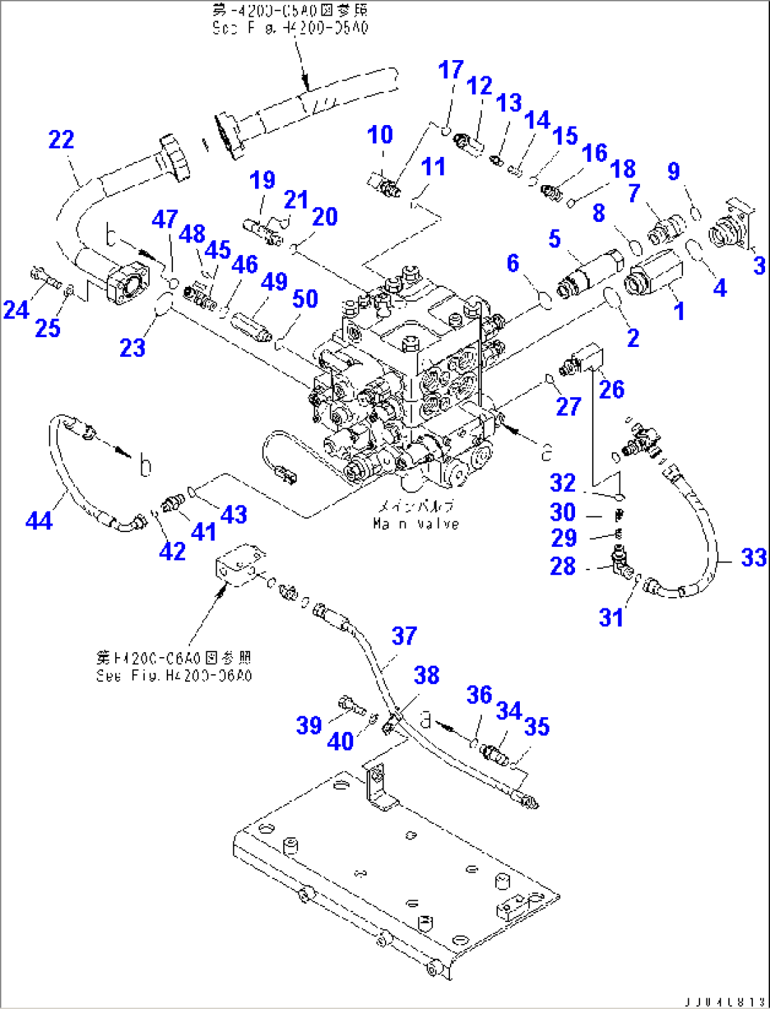 MAIN VALVE (ELBOW)(#65001-)