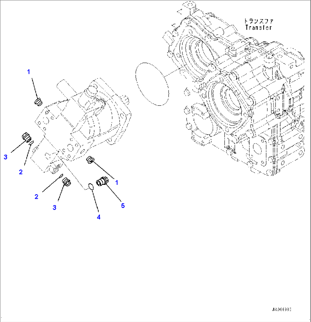 Hydrostatic Transmission (HST) Pump and Motor, Inner Parts, Motor 2 (7/7)