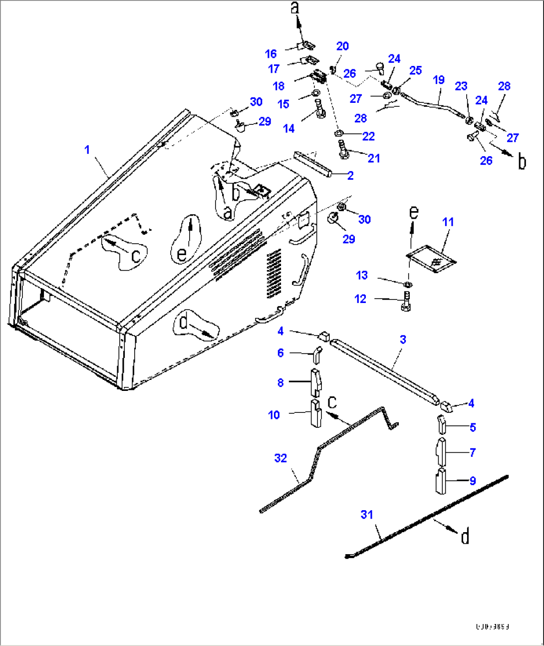 Engine Hood Group (#2633-)