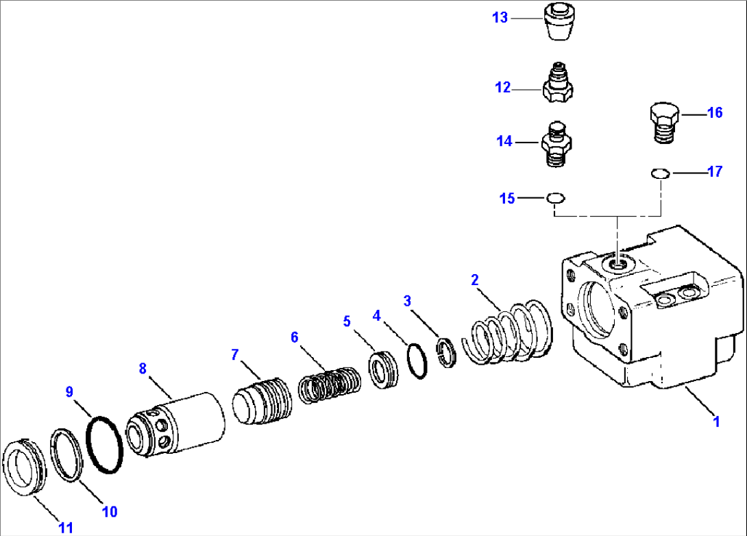 STEERING CYLINDER CHECK VALVE