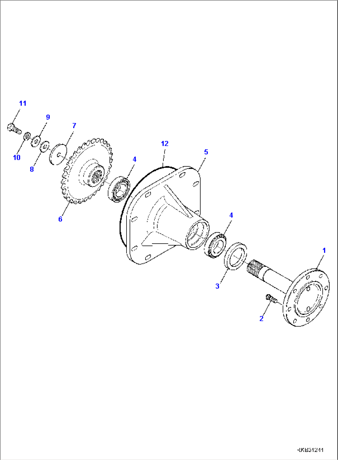 REAR DRIVE SHAFT