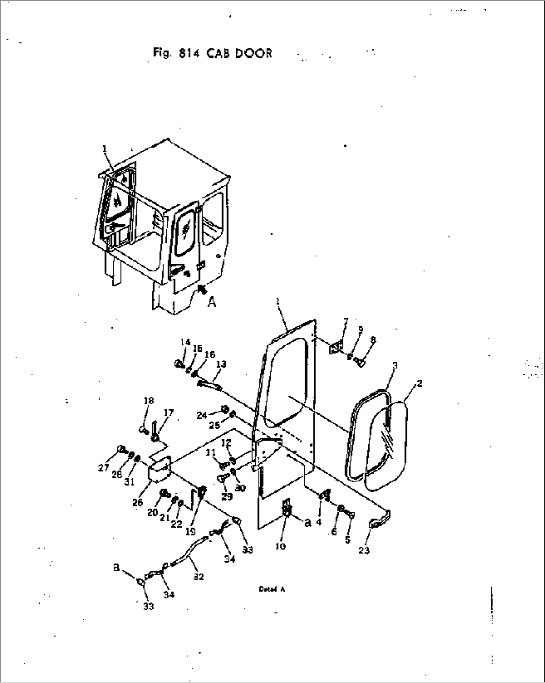 CAB DOOR ASSEMBLY