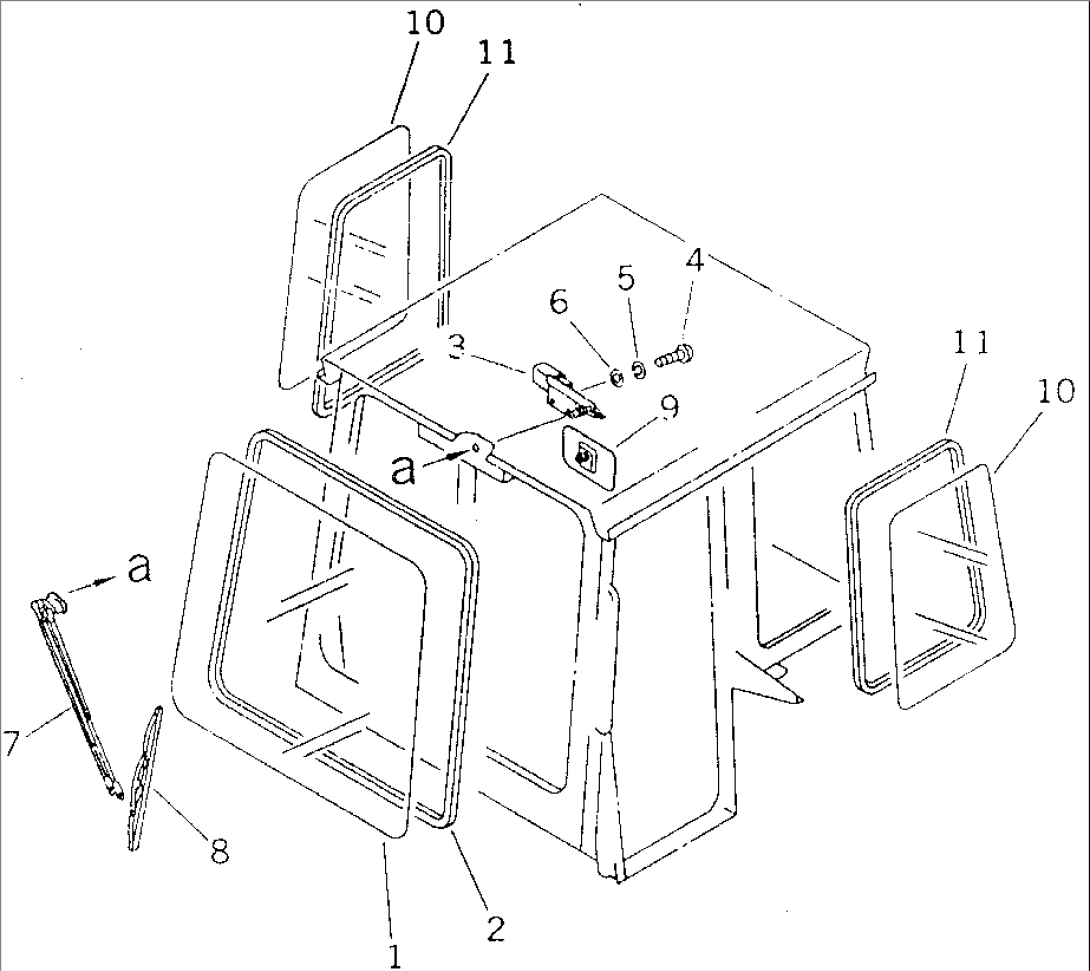 STEEL CAB (2/4) (FOR JAPAN)(#1188-)