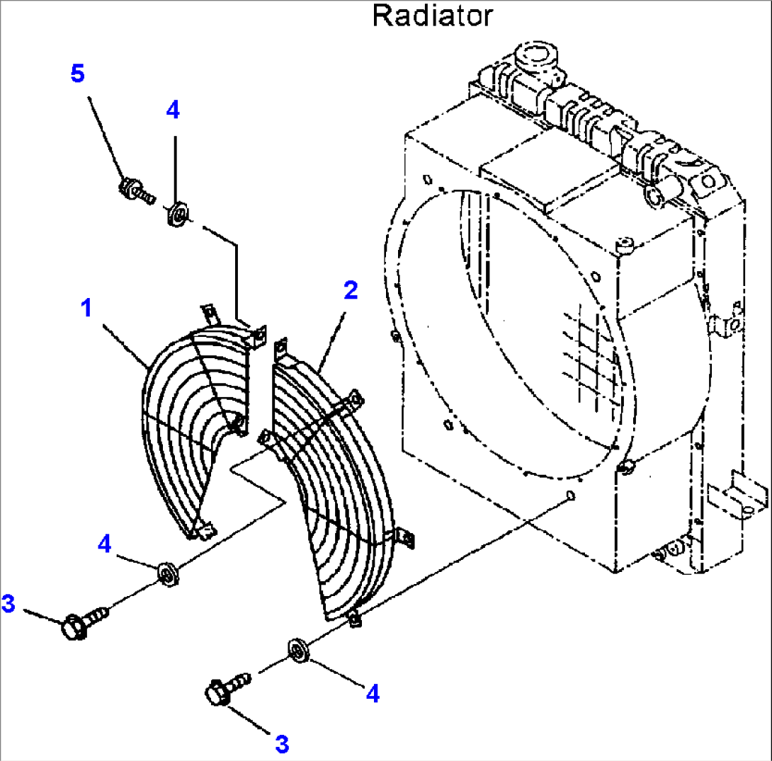 FIG. C0310-01A0 RADIATOR GUARD