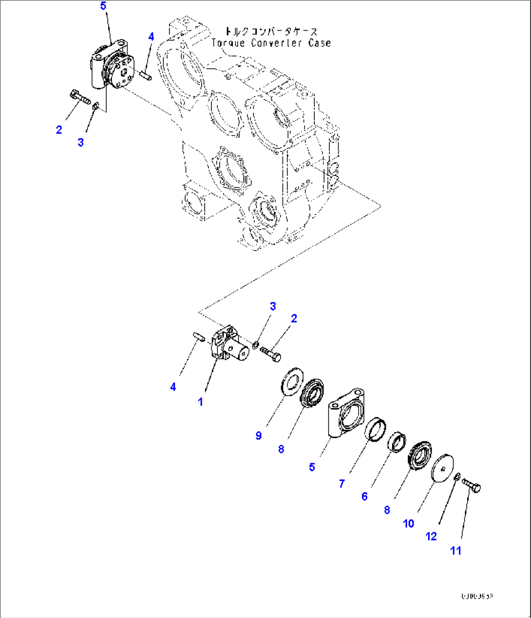 Power Train, Mounting Parts (#22083-)