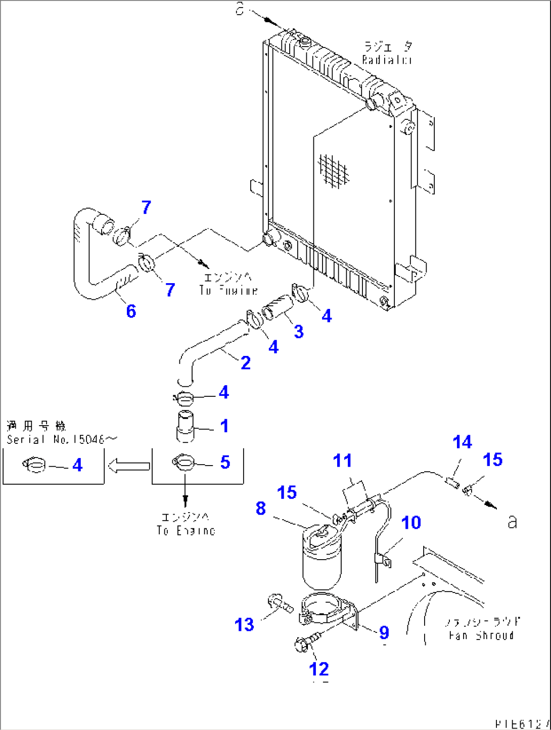 RADIATOR PIPING(#15001-15300)