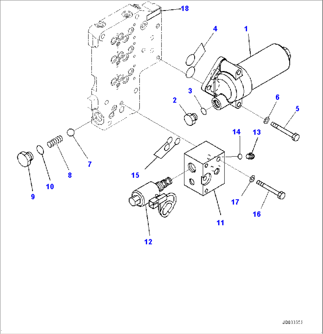Torque Converter and Transmission, Control Valve (3/7) (#90216-)