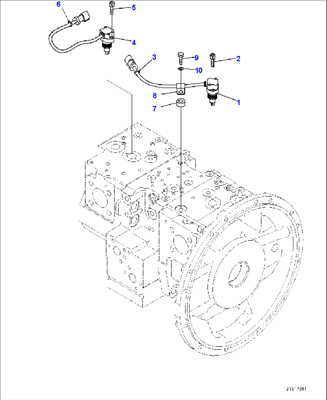 Piston Pump, Inner Parts (12/12) (#451080-)