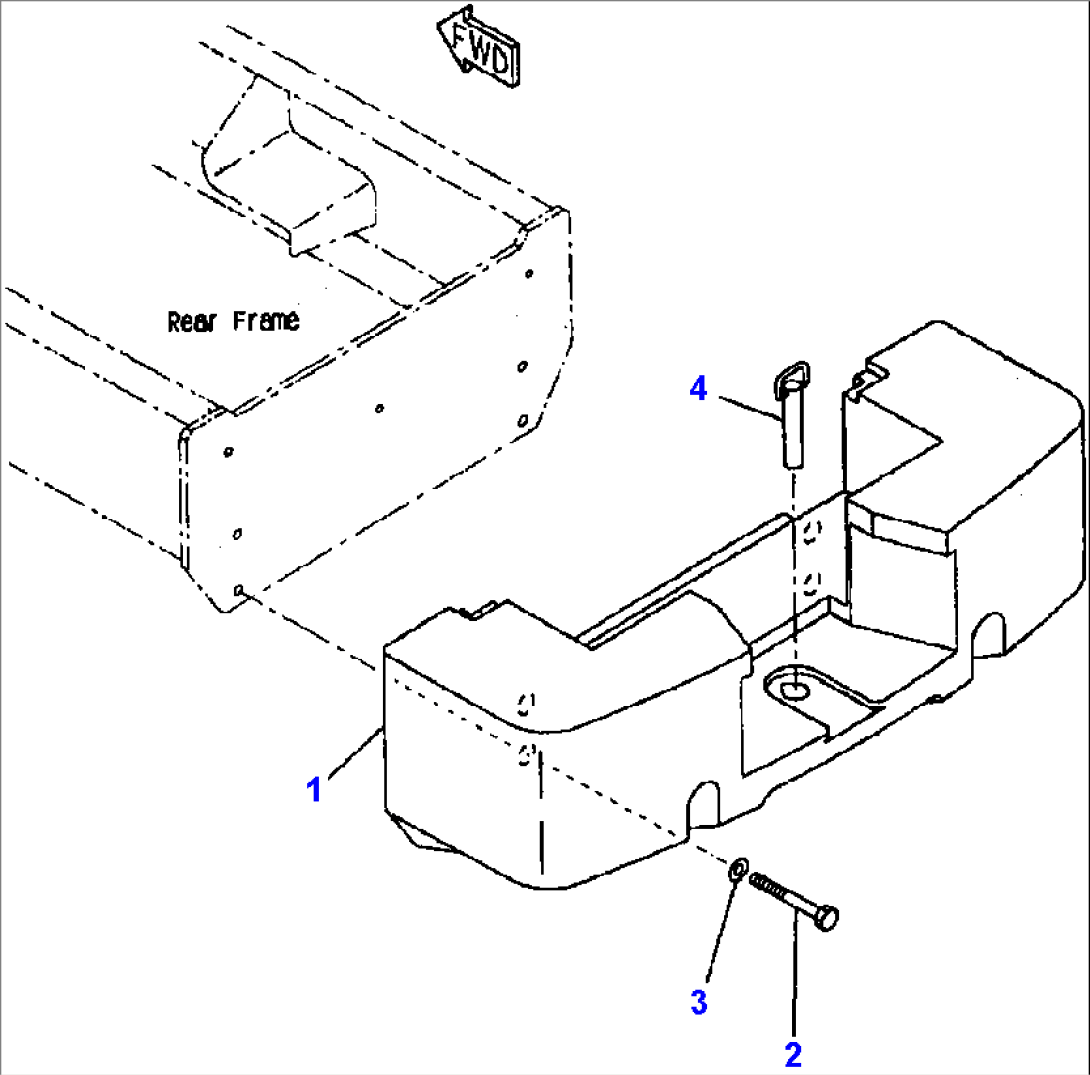 FIG NO. M4510-01A0 COUNTER WEIGHT