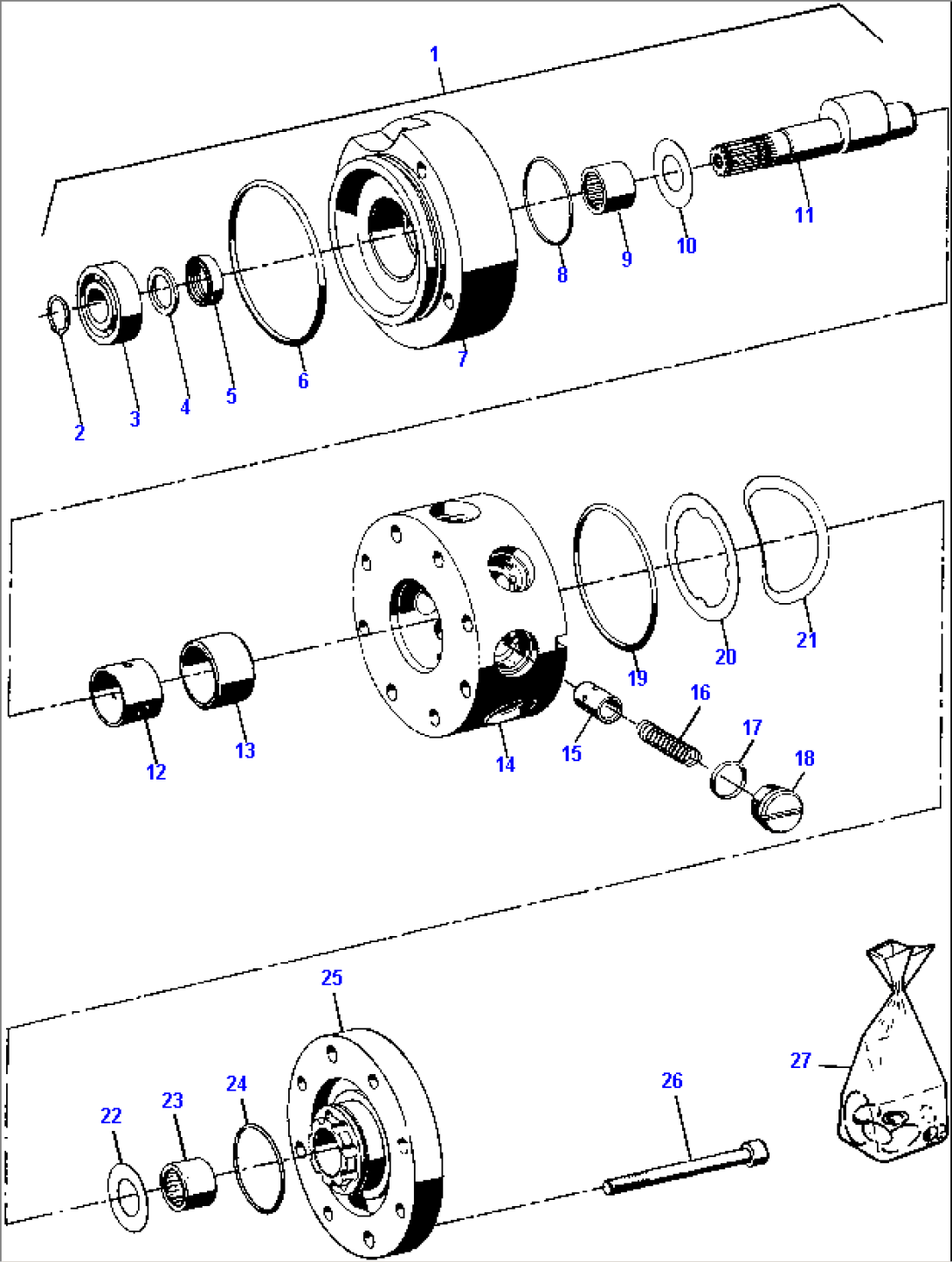 EMERGENCY STEERING PUMP