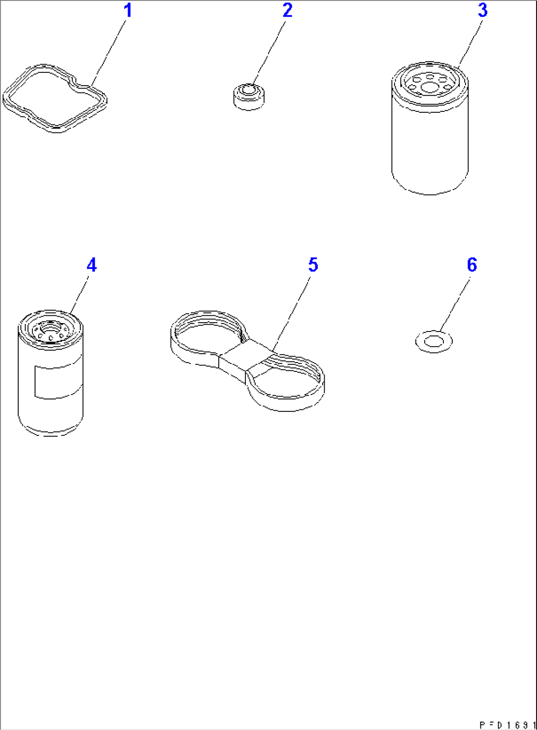 SPARE PARTS (FOR 35A AND 60A ALTERNATOR)(#26233545-)