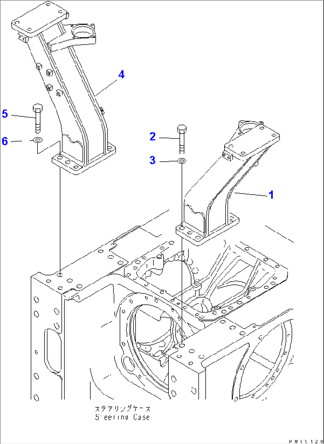 ROPS MOUNT BRACKET