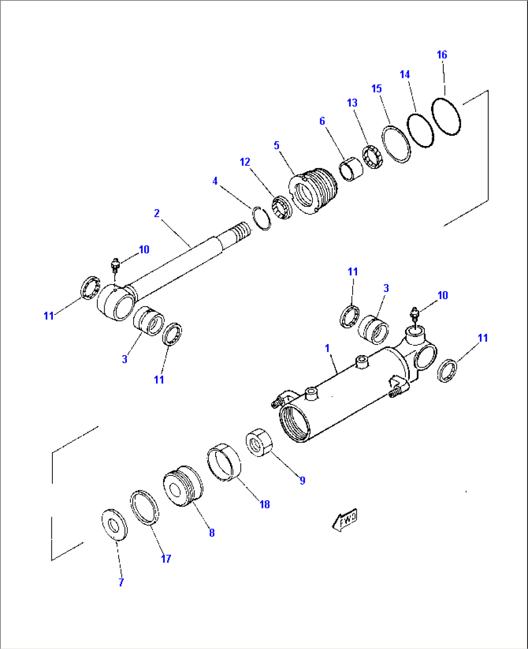 BLADE CYLINDER