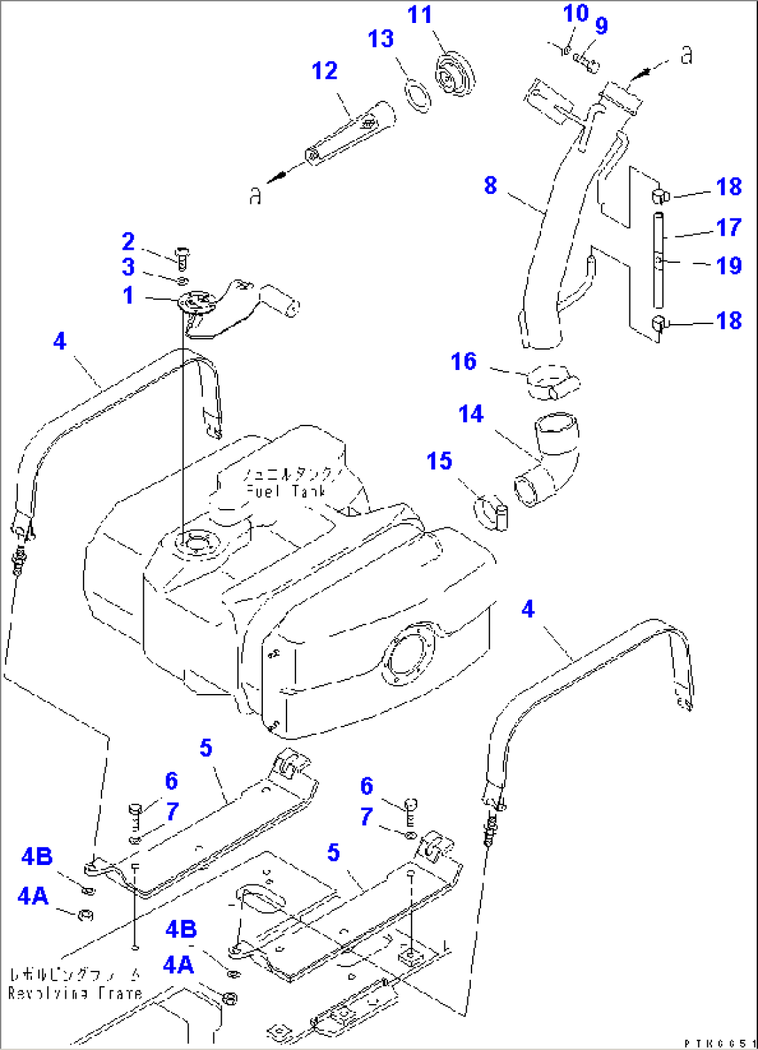 FUEL LEVEL AND MOUNT