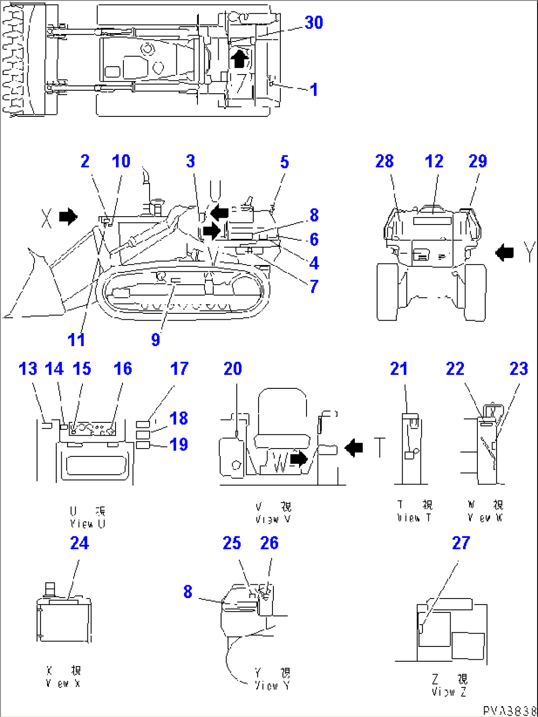 MARKS AND PLATES (TBG SPEC.)(#15001-16500)