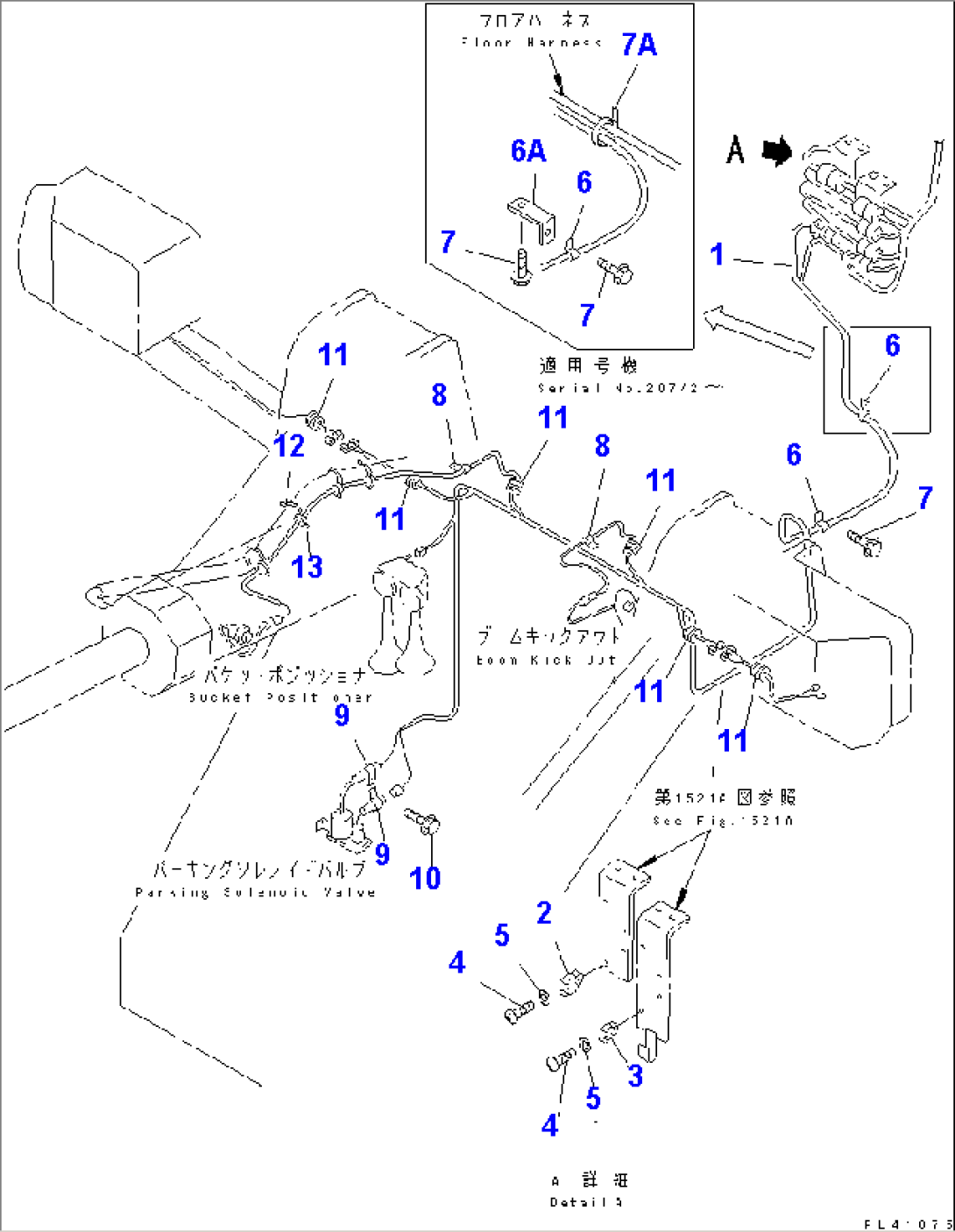 ELECTRICAL SYSTEM (FRONT LINE)(#20001-)