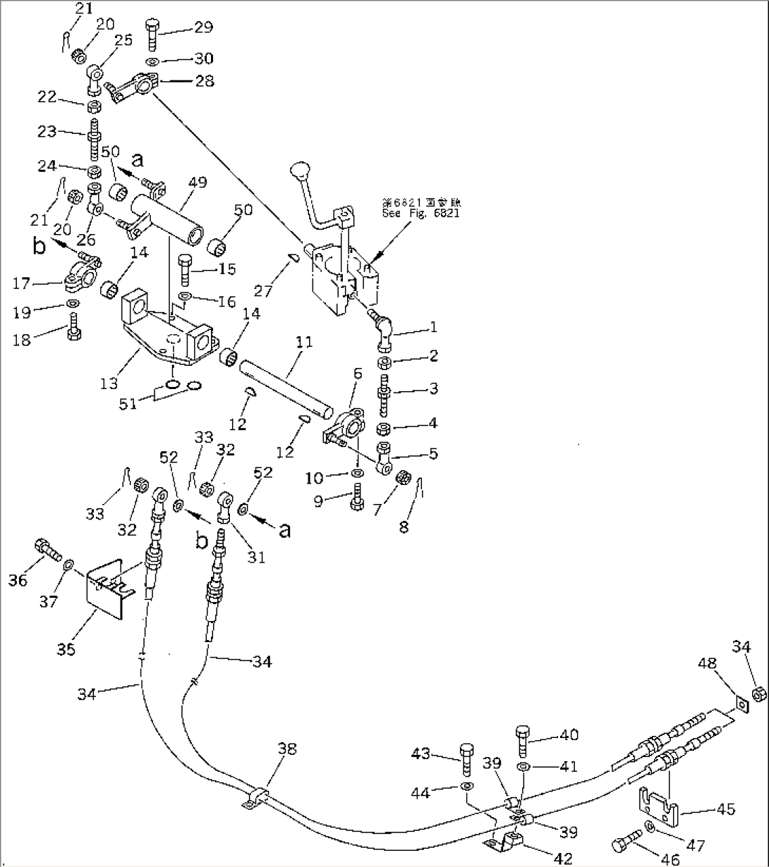 TOWING WINCH CONTROL LINKAGE