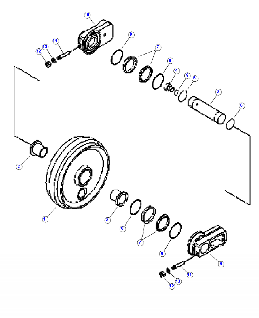 R0110-01A0 FRONT IDLER