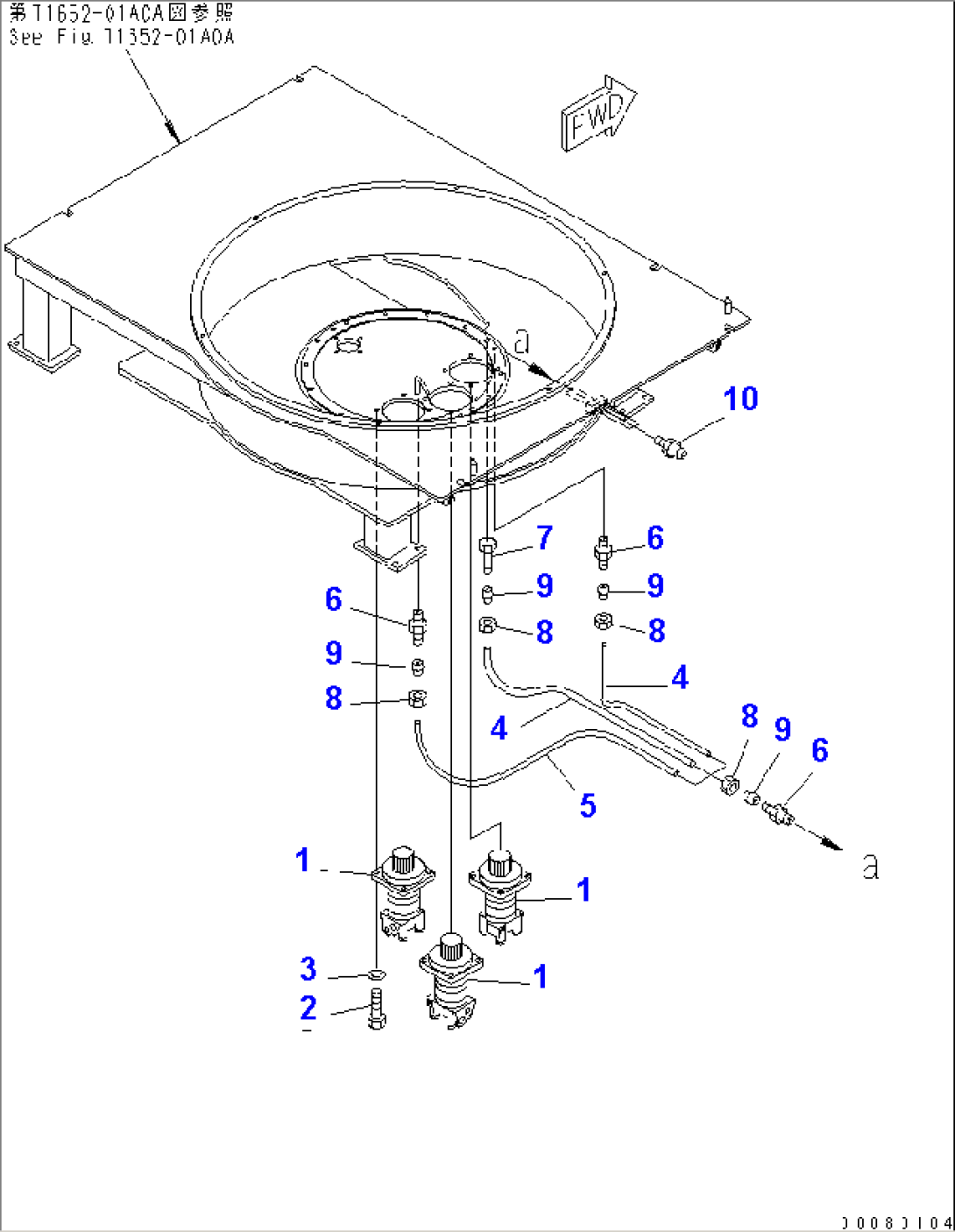 HOPPER FRAME (MOTOR AND LUBRICATION)(#1501-1533)
