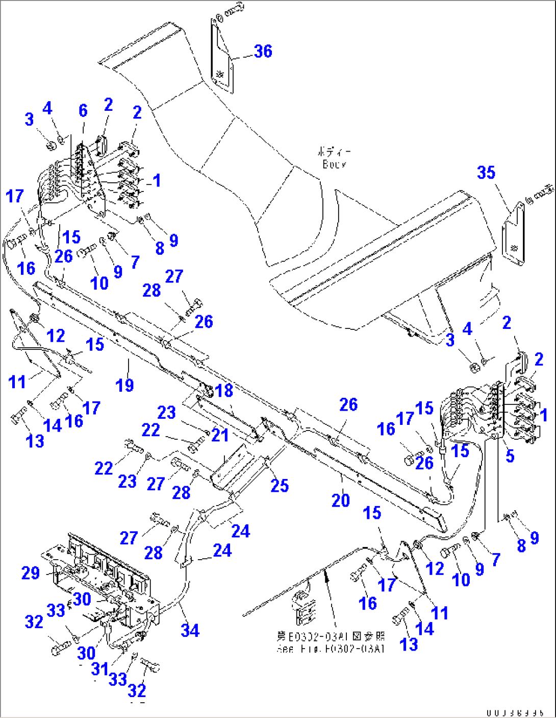 REAR LAMP¤ BODY TAIL LAMP(#1202-)