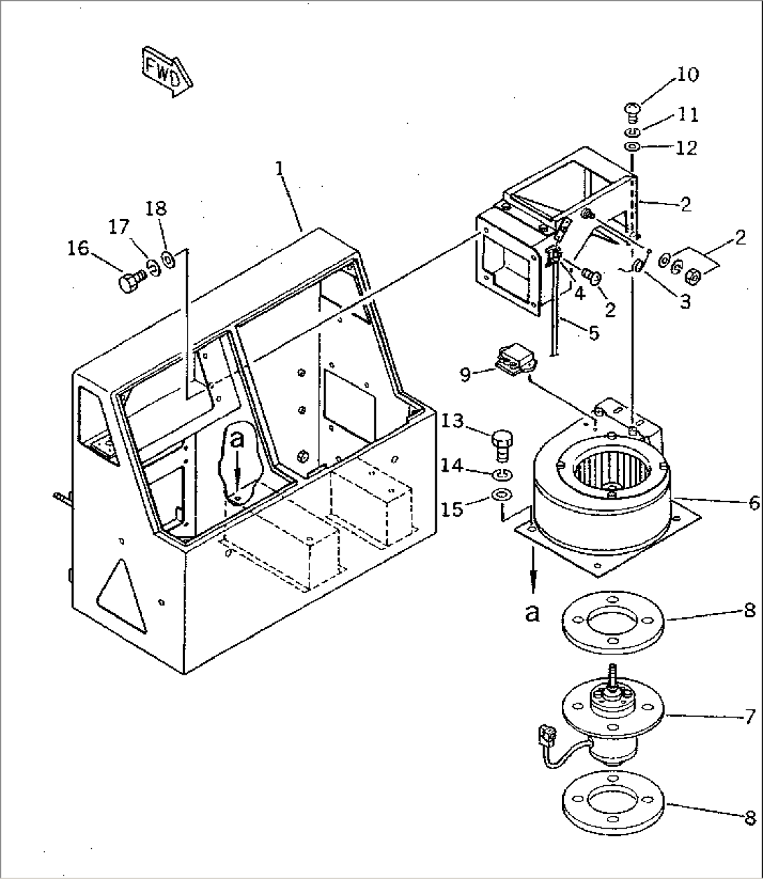 HEATER UNIT (3/3) (DAIKIN)(#10001-.)