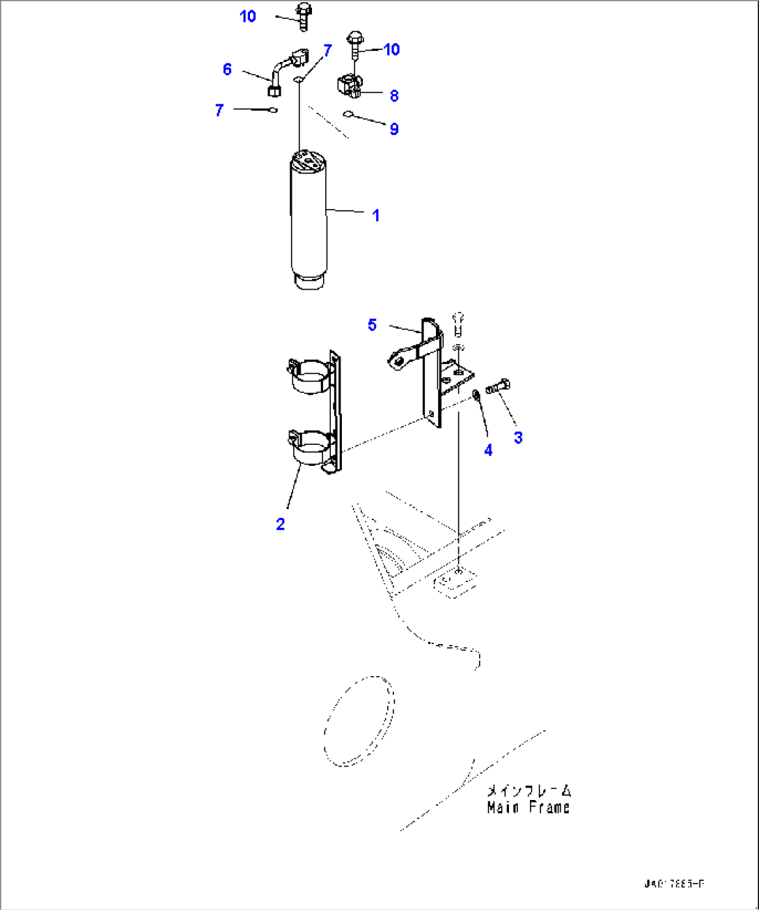 Air Conditioner Compressor, Receiver Tank (#22083-)