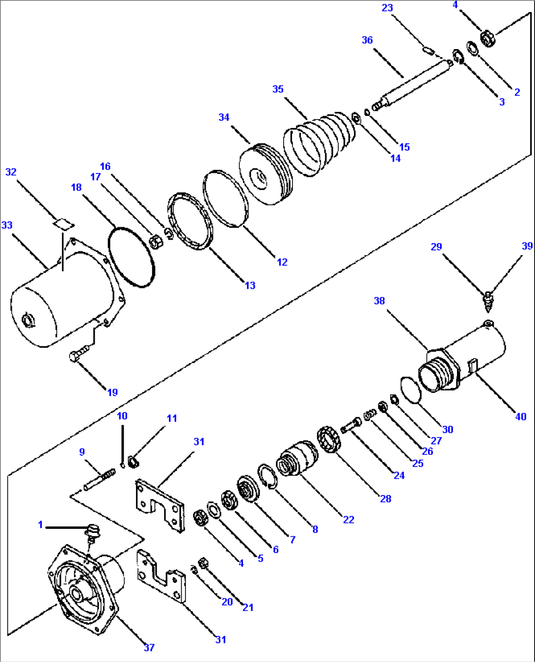 FIG. K4471-01A0 WHEEL BRAKE CHAMBER