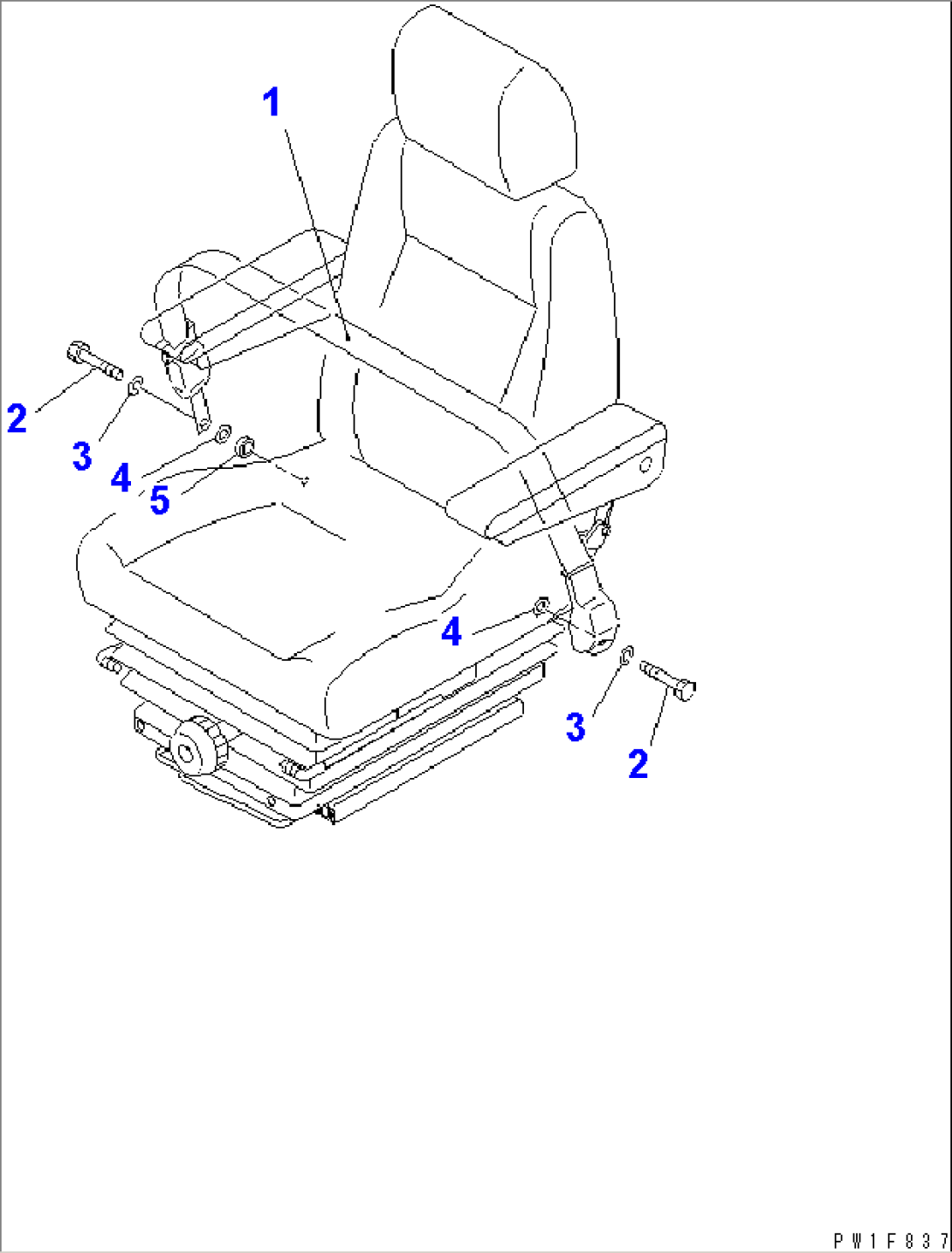 SEAT BELT (78MM WIDE) (NON-CINCHING)
