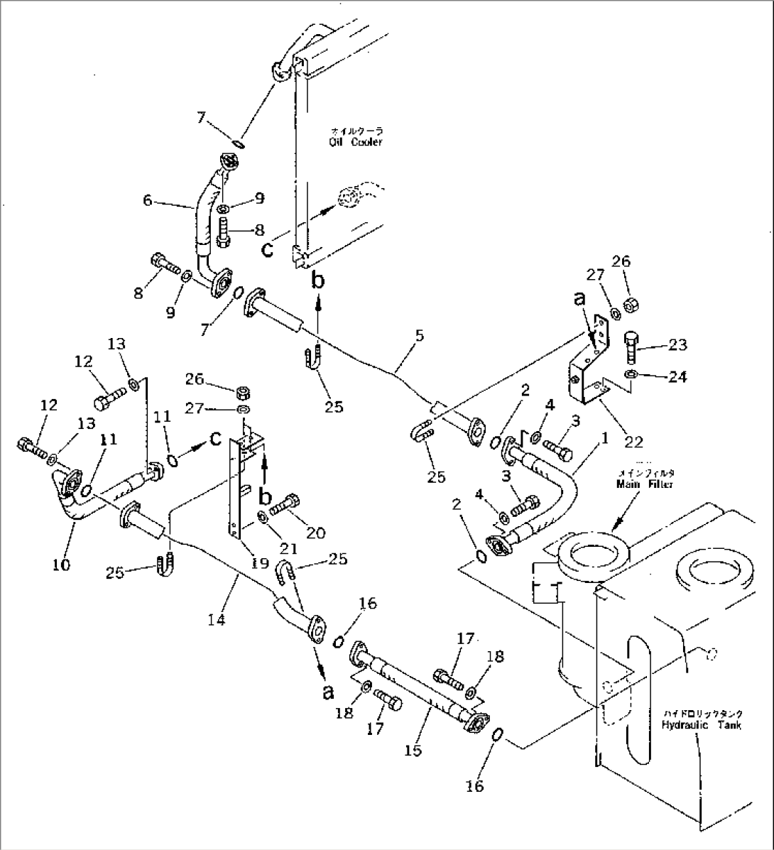OIL COOLER PIPING