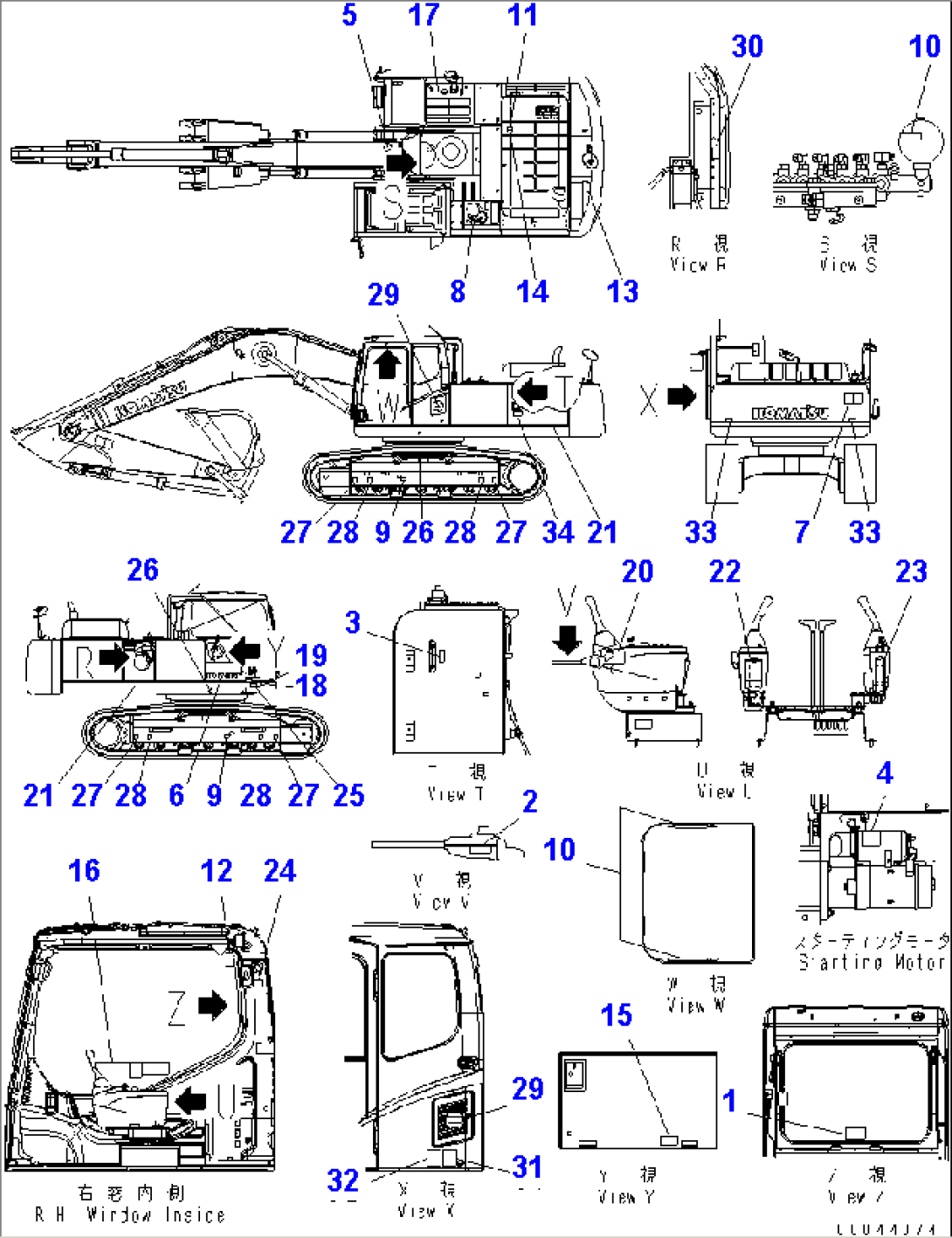 DECAL AND PLATES (TURKEY)