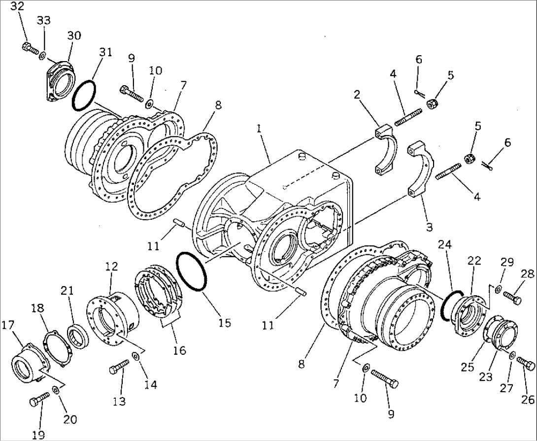 FINAL DRIVE CASE (1/2)