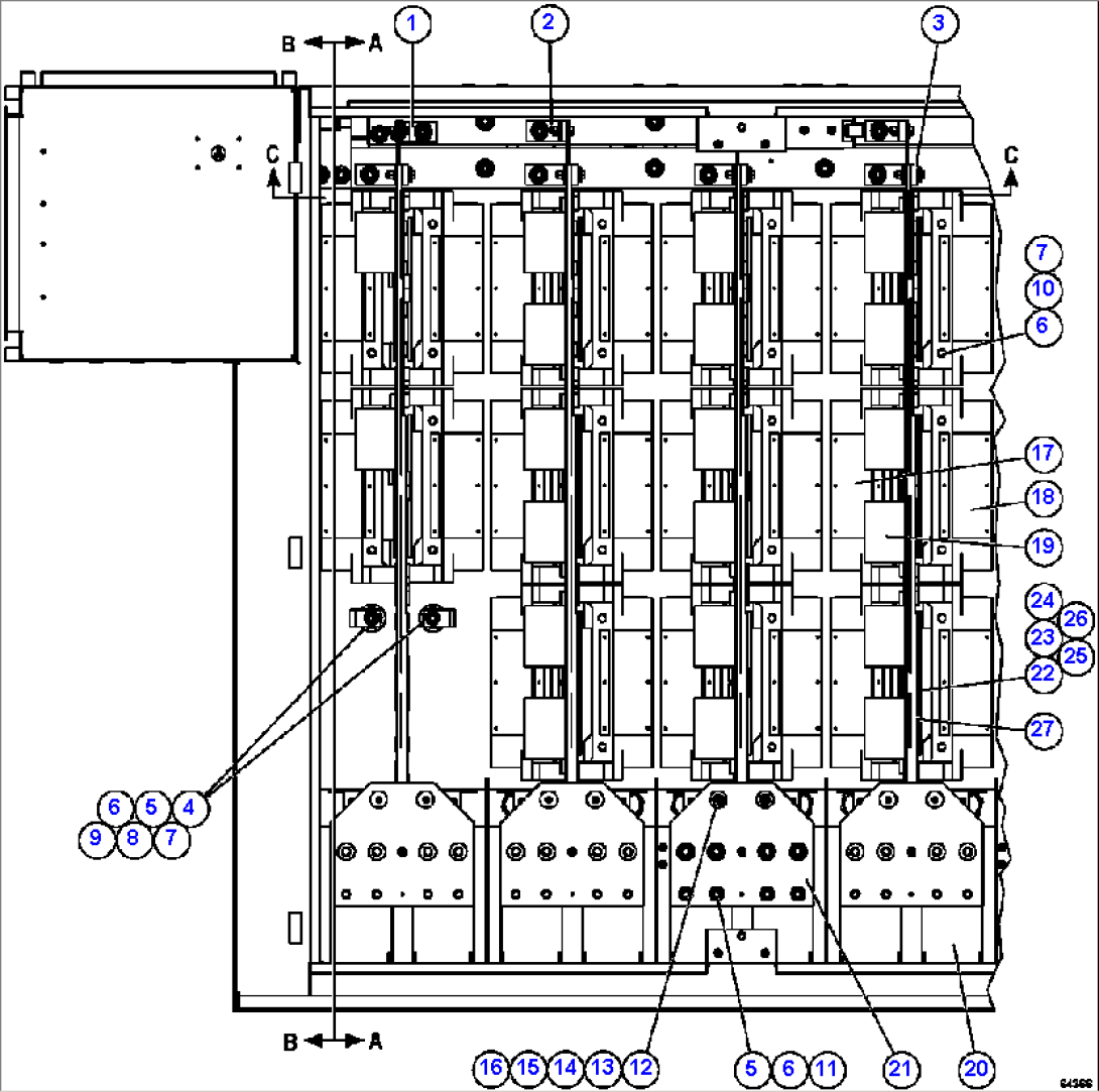 CONTROL CABINET - RIGHT FRONT PC2752