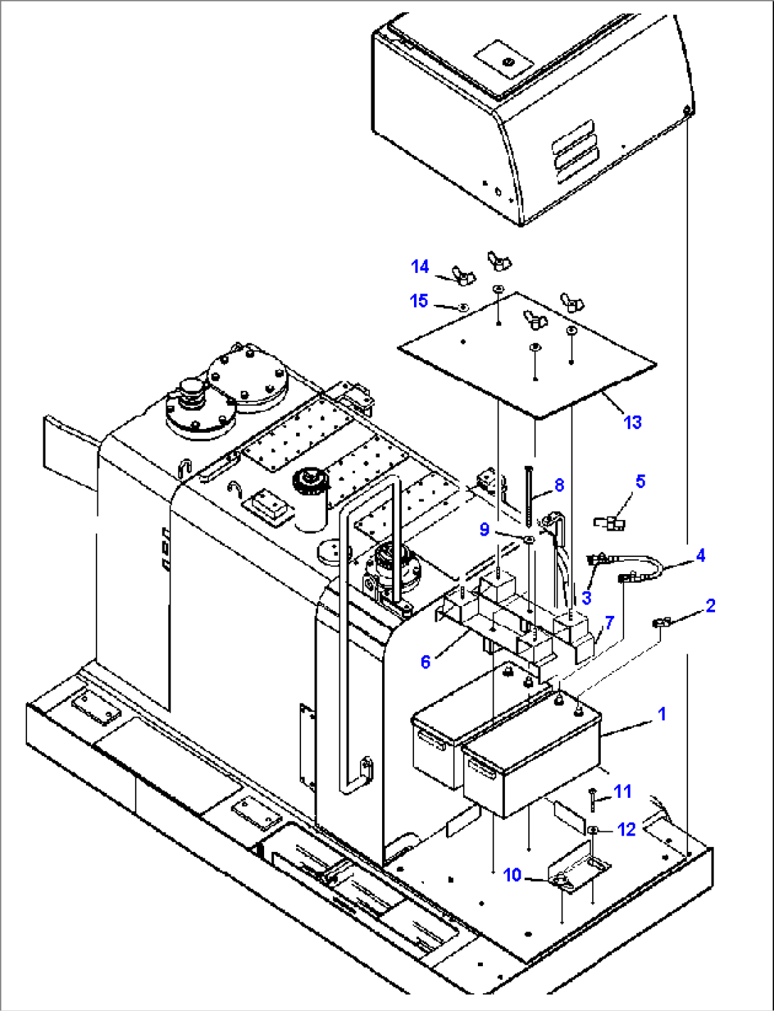 BATTERY (170 Ah) (LARGE CAPACITY)