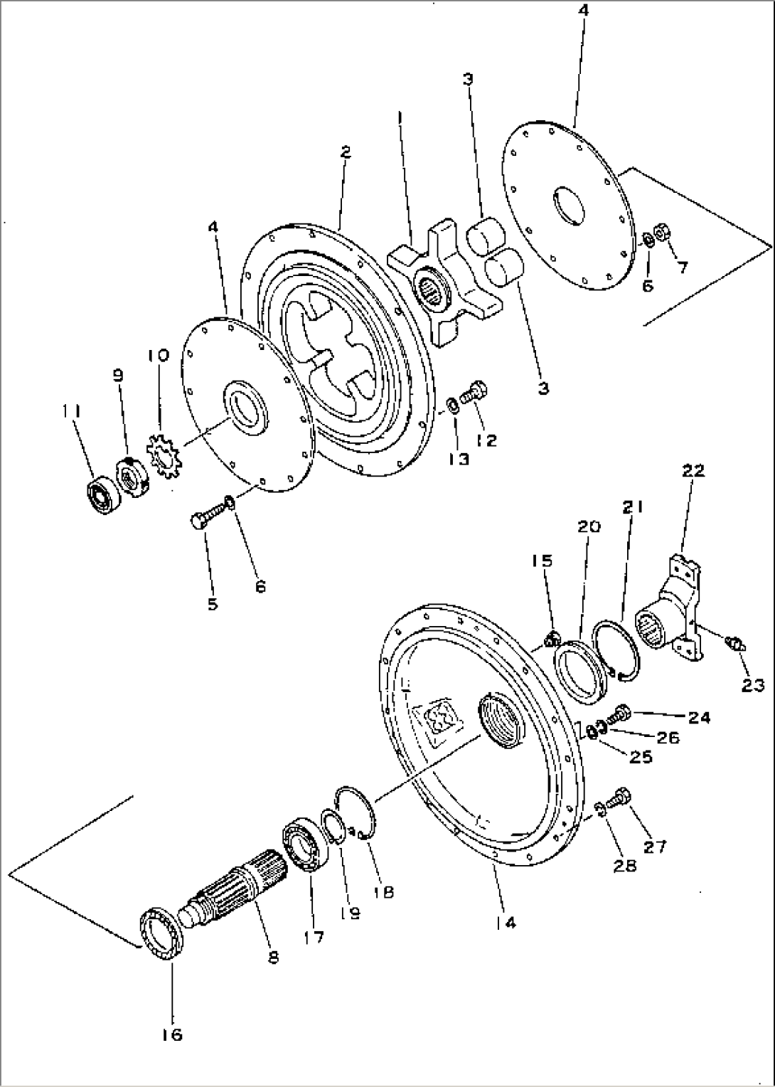ENGINE OUTPUT SHAFT