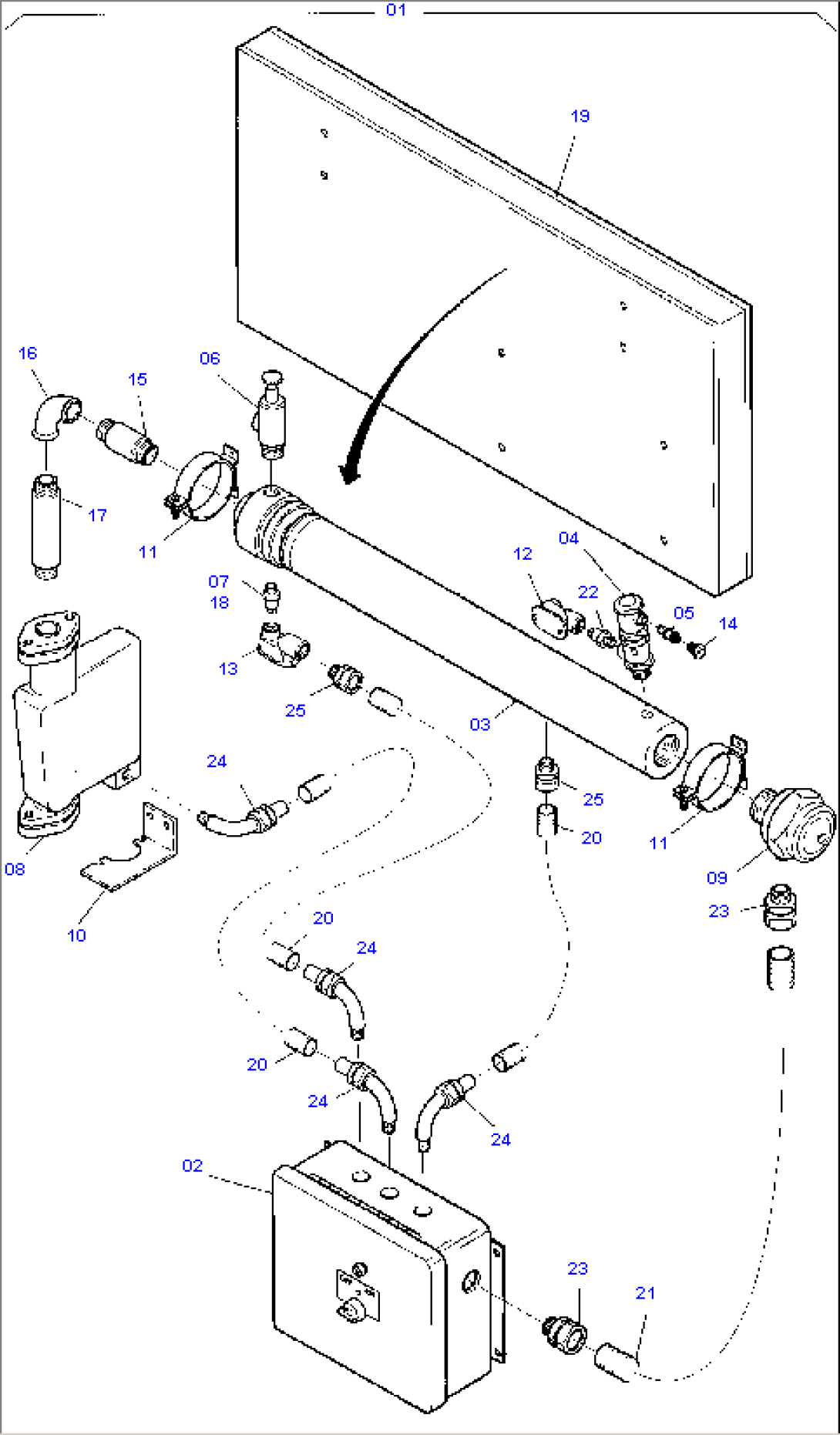 Coolant Preheating Arr.