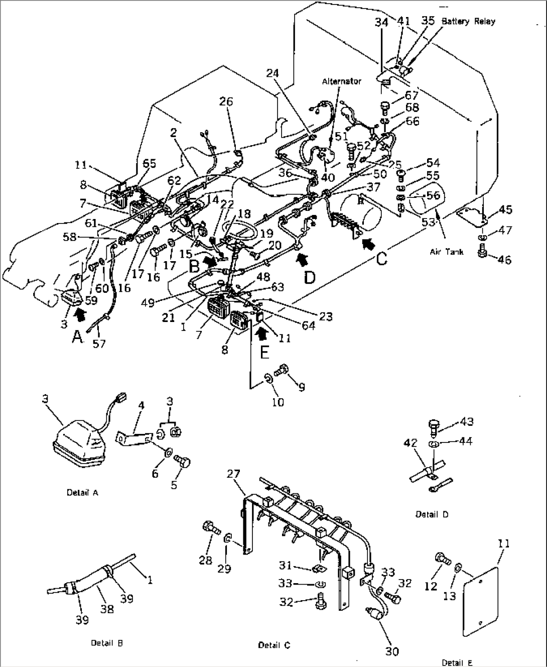 ELECTRICAL SYSTEM (1/3) (TBG¤ ABE SPEC.)