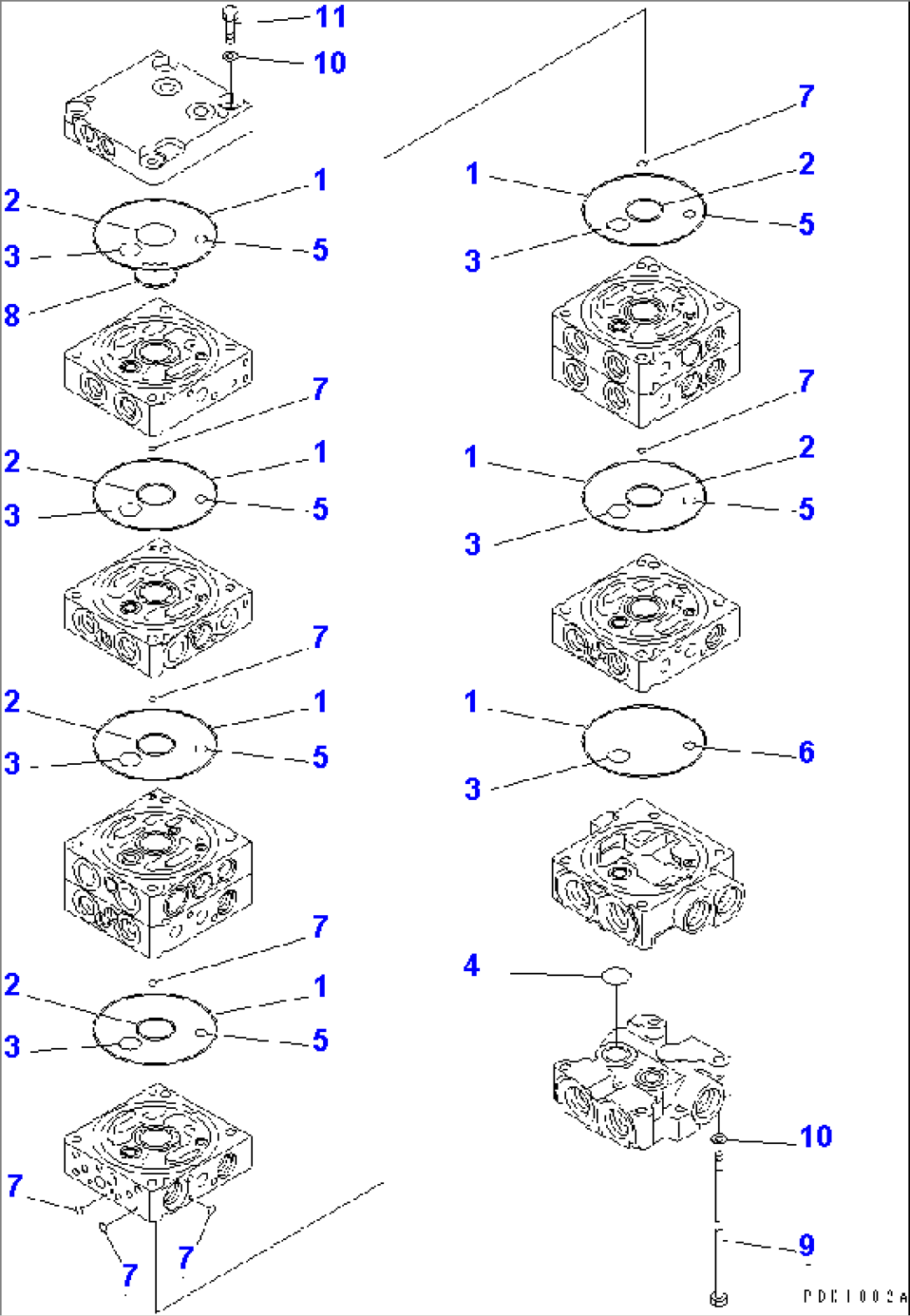 MAIN VALVE (8-VALVE) (2/15)