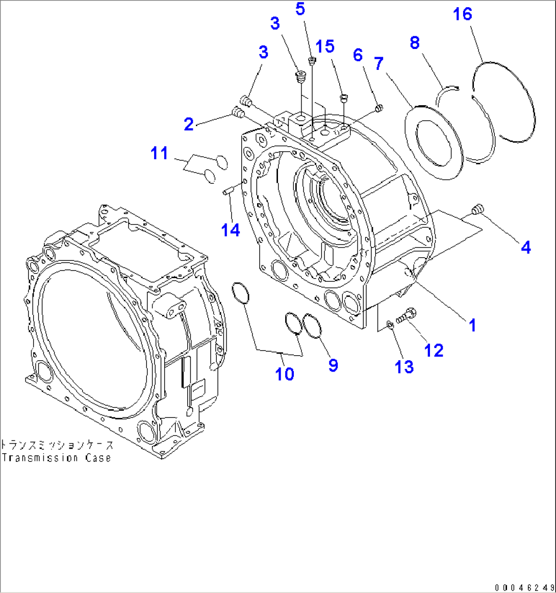 TRANSMISSION (TRANSFER)(#50001-(107951))