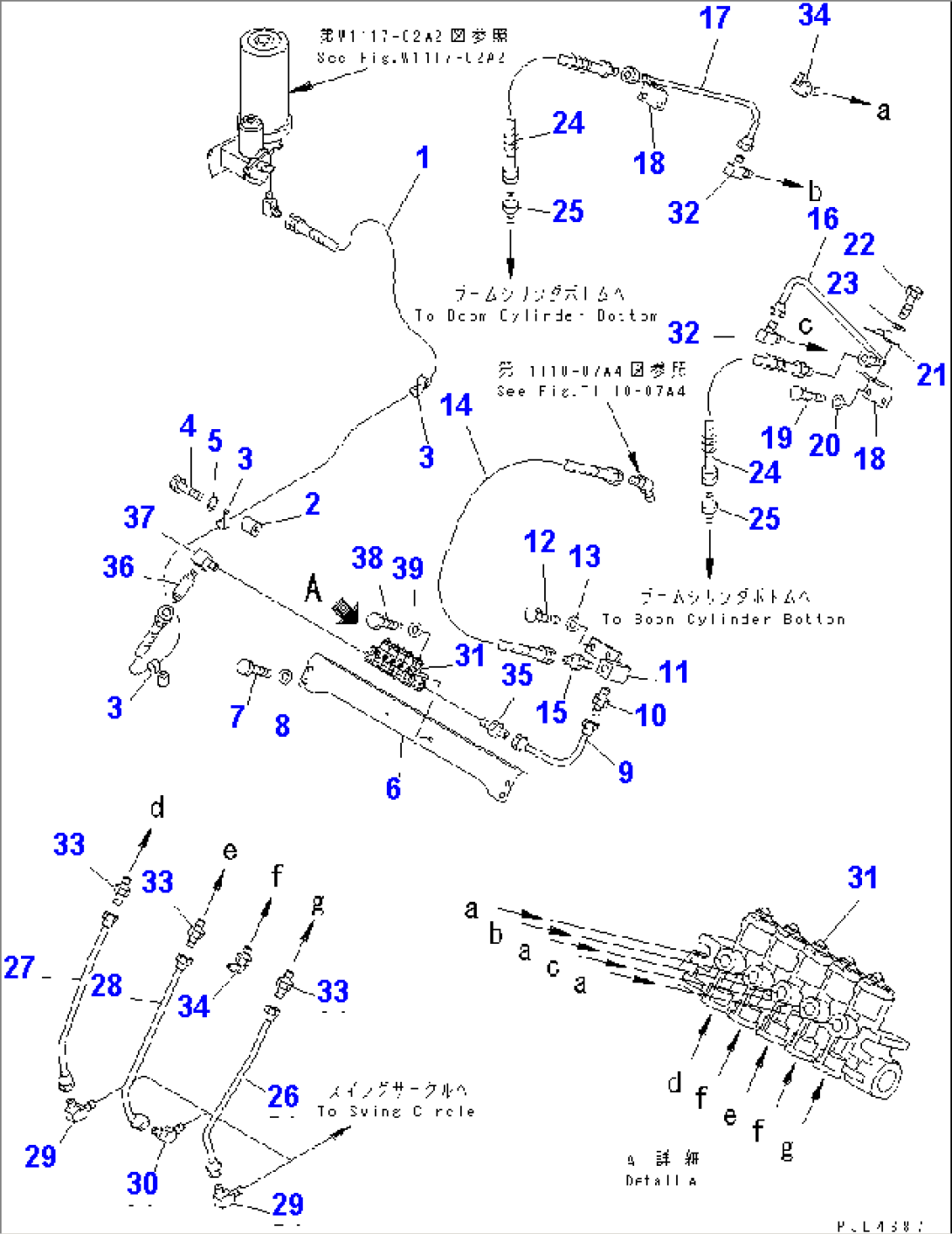 AUTO GREASING SYSTEM PARTS (DISTRIBUTOR AND GREASING LINE) (KIT)(#10720-)