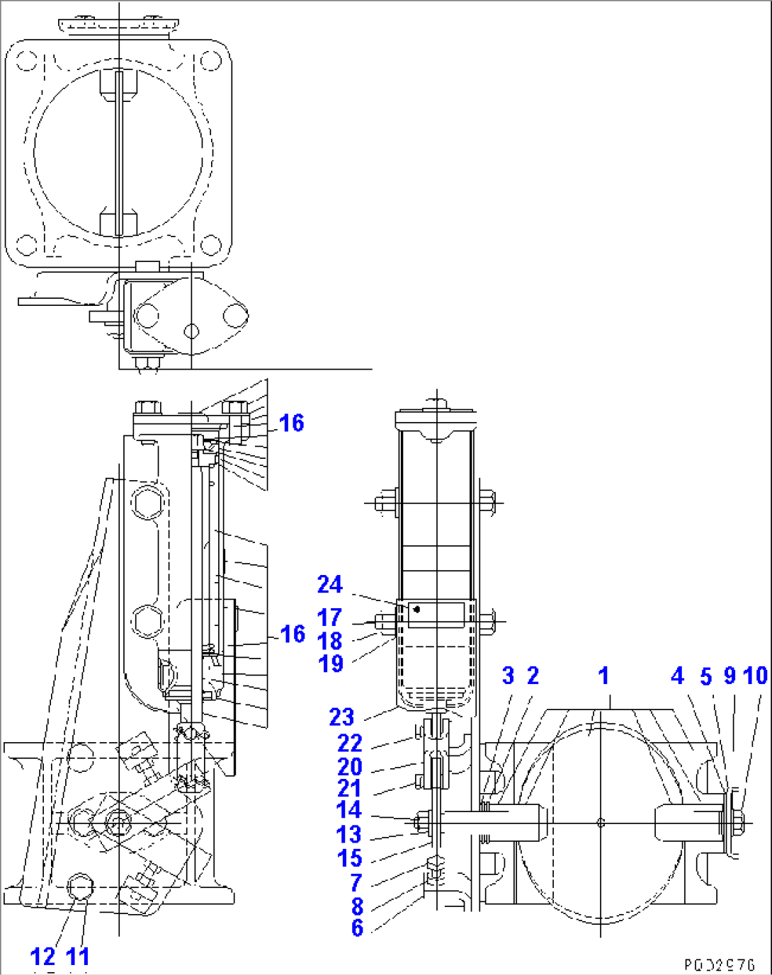EXHAUST BRAKE (INNER PARTS)(#11755-11807)