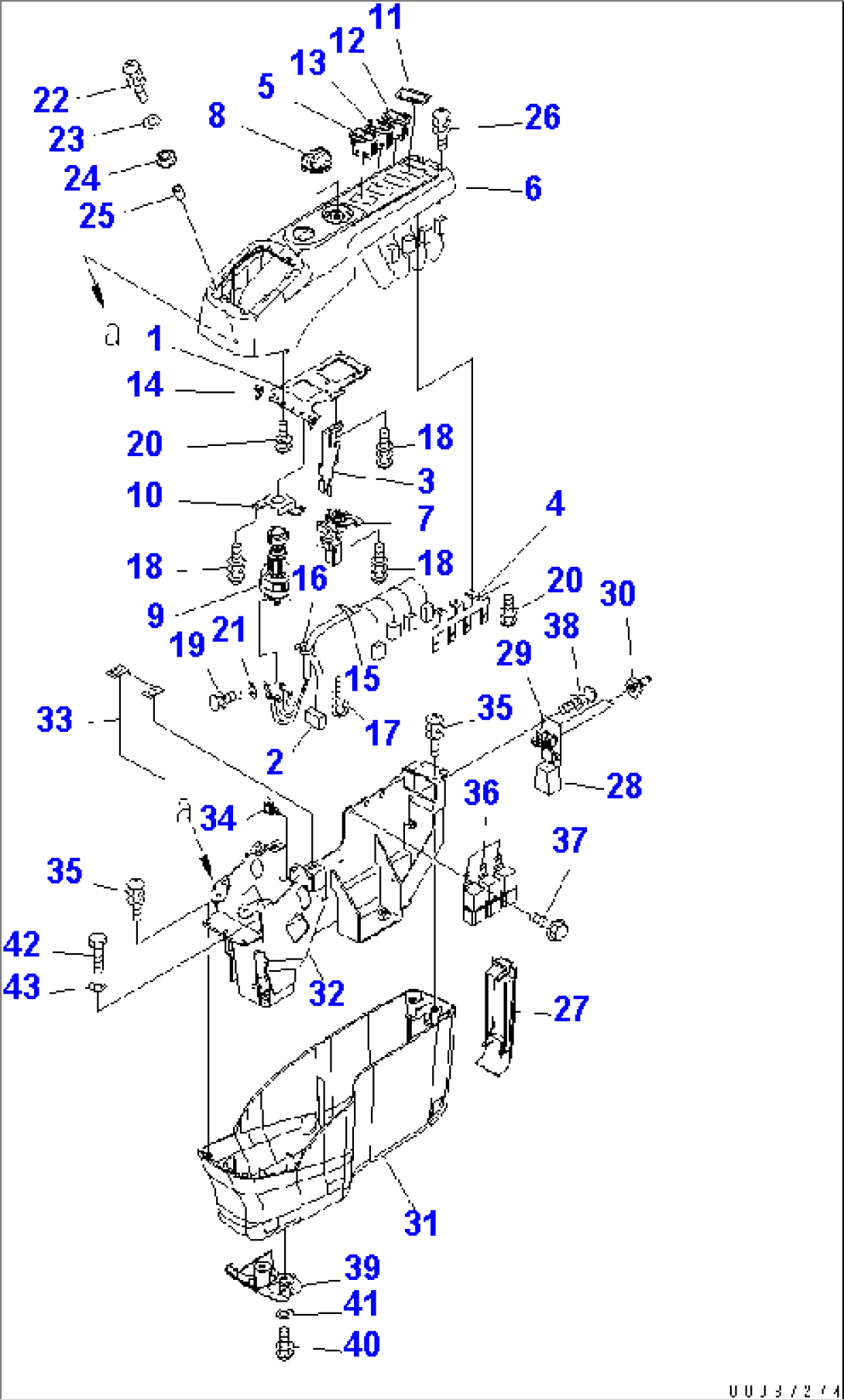 FLOOR FRAME (OPERATOR