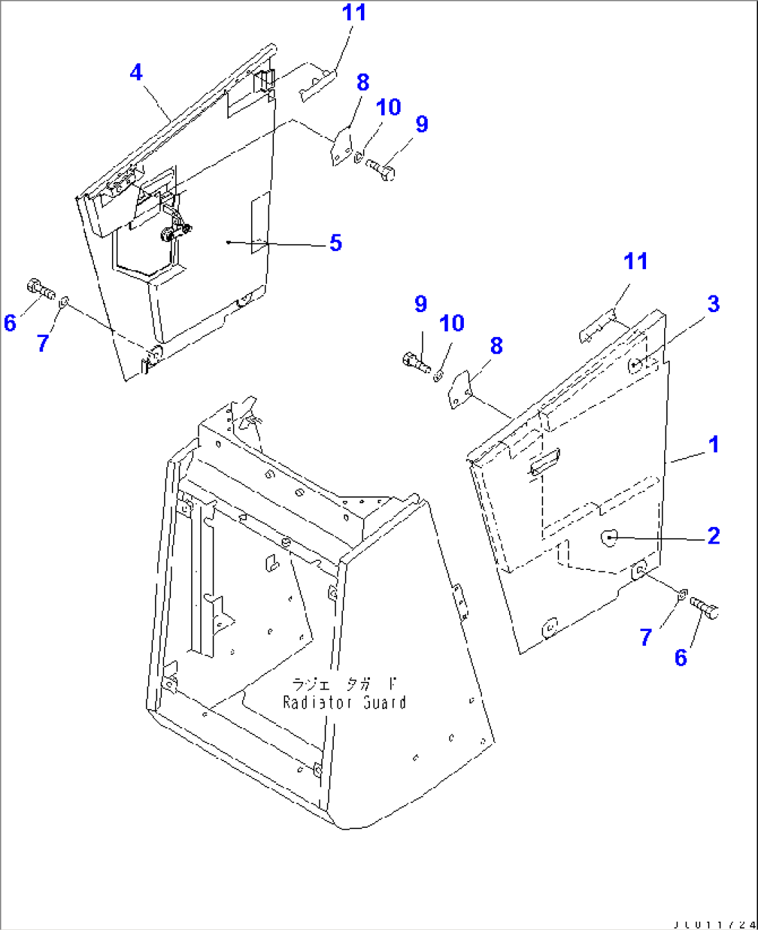 ENGINE SIDE COVER (FOR JAPAN DYNAMIC NOISE)