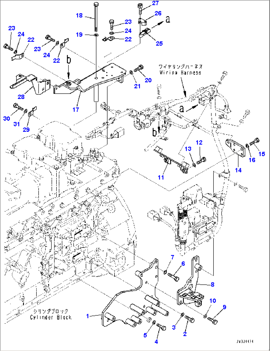 Wiring Harness, (1/4) (#830815-)